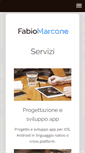 Mobile Screenshot of fabiomarcone.it